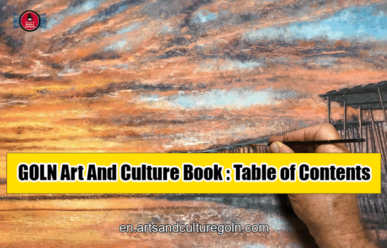 GOLN Art And Culture Book : Table of Contents